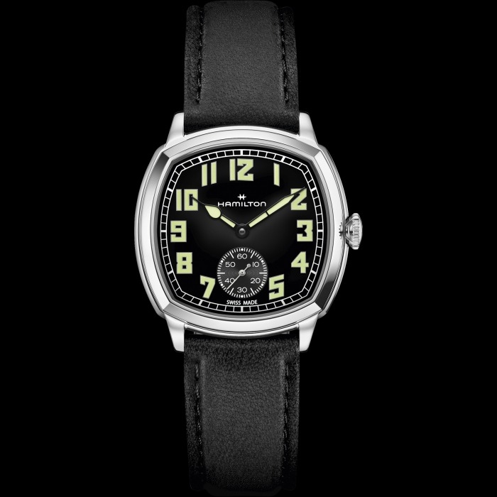 ハミルトン(HAMILTON) カーキ フィールド クォーツ 33mm ブラック